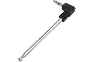 Einziehbarer Radio FM Antenne Jack 3.5 mm grau, cablepelado®