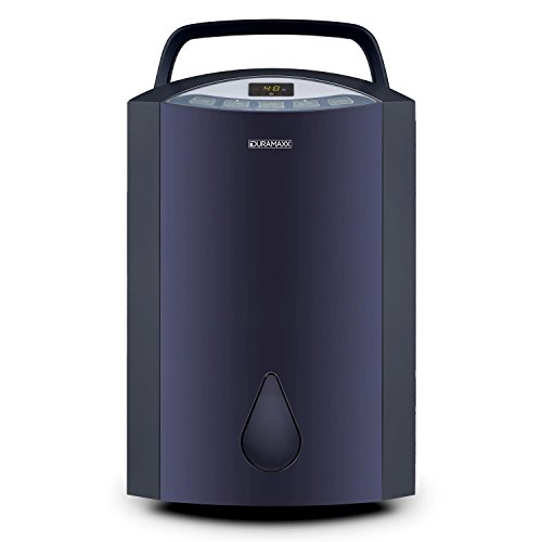 DURAMAXX Drybest 20 Luftentfeuchter Luftreiniger (elektrischer Raumentfeuchter, 20 Liter/24 h, 330 Watt Kompressor, 18-20 m², sehr leise <42 dB) blau-grau - 2