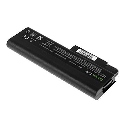 Green Cell® Extended Serie TD06 TD09 Laptop Akku für HP EliteBook 6930p 8440p 8440w ProBook 6450b 6540b 6550b 6555b Compaq 6530b 6730b 6735b (9 Zellen 6600mAh 10.8V Schwarz) - 5