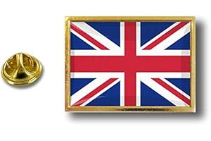 AKACHAFACTORY Spilla Pin pin's Spille spilletta Giacca Bandiera Inglese Badge inghiterra UK