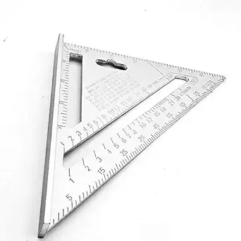 UTC Double Side Scale Triangle - Hand Measurement Tool