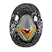 Produktbild Amakando Tolle Tiermaske Rabe für Kinder / Schwarz-Graue Kindermaske / Kostüm-Zubehör Vogel / EIN Blickfang zu Kinder-Fasching & Straßenkarneval