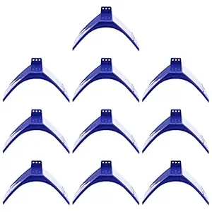 TEHAUX 10pcs Dove Rest Stand Plastic Dwelling Pigeon Perch Rest Frame Grill Roost Support Cage Accessories for Bird Supplies Blue