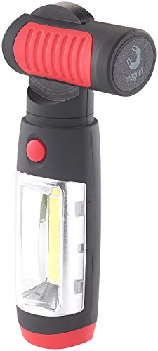 Lunartec Schwenkbare Arbeitsleuchte mit COB-LED, Neodym-Magnet, 3W, 180lm, IPX4 - 5