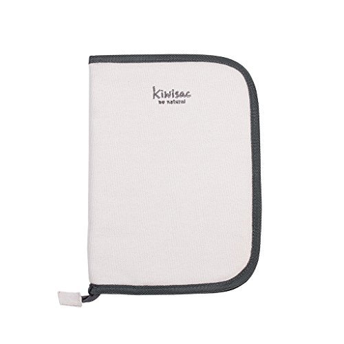 Preisvergleich Produktbild Kiwisac, Personalausweishülle Grau grau 24 cm