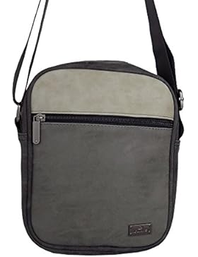 No Limits , Herren Schultertasche grau grau