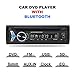 Produktbild KOQIO Single Din Car Stereo Radio, Digital DVD Player, Car MP3 Player Support DVD/SD/USB/Bluetooth/AUX/Remote Control