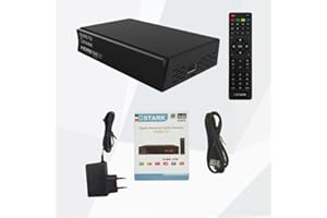 OSTARK Receptor TDT T2 DVB T/T2 Receptor de TV por Terrestre Full HD