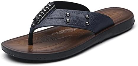 Summer men PU leather beach shoes new characters drag fashion casual sandals , 2 , 43