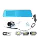 Produktbild ZHUOYUE 4,3 Zoll WiFi Kamera Rückspiegel LCD-Bildschirm Bewegungserkennung Monitor HD Auto Spiegel DVR Fahrzeug Rückfahrkamera Dash Cam G-Sensor