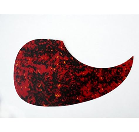 Red Acoustic Guitar Pickguard - Janika Acoustic Guitar Scratch Plate Pick Guard Red Tortoise New Scratchplate Pickguard Amazon Co Uk Musical Instruments