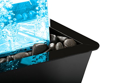 Sprudelnde Wassersäule „Nirvana“ mit farbwechselnder Beleuchtung – 123cm - 2