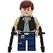 Produktbild LEGO Star Wars Minifigur Han Solo aus Set 7965 incl. 2 GALAXYARMS Waffen