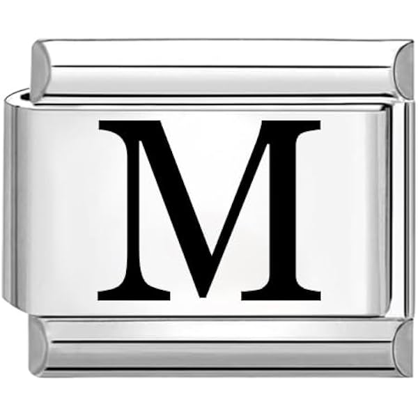 Modulo Charm Per Bracciale Italiano Links 9 Mm Quiges In Acciaio Inox, Cagnolino