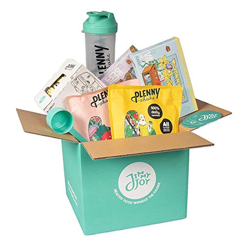 Preisvergleich Produktbild Jimmy Joy Probierpaket / Starterbox - 28 Mahlzeiten / Vollständiger Mahlzeitersatz - Trinknahrung - Flüssignahrung - Flüssige - Trinkmahlzeit - Hochkalorische Astronautennahrung - Astronautenkost