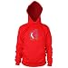 Produktbild Hedgehog Rings - Herren Hooded Sweater, Größe: XXL, Farbe: rot
