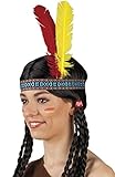 Boland 44120 - Stirnband Indianer, Einheitsgröße, mehrfarbig