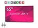 Produktbild SWEDX 165 cm (65 Zoll) Super Slim Ultra HD LED-TV. 120 Hz. 3 HDMI. HD DVB-T/T2/C. PVR (Aufnahmefunktion). Full HD USB Mediaplayer. Pixel-Richtlinie 1