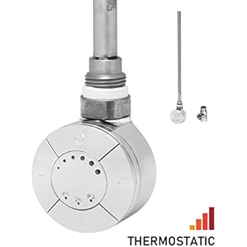 Heated Towel Rail Temperature controller White TCP200 with 2 hour boost ...