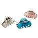 NALATI Korea Style Acrylic Hair Claw Ponytail Holder Solid Plain Hair Clip Barrettes Headpiece Hair Crab Clamp (Beige)