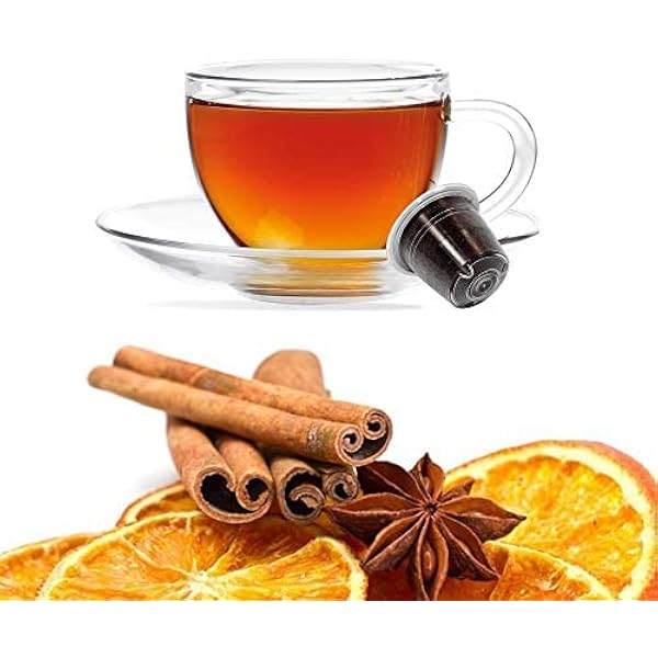 10 Capsulas Tisana Naranja y Canela Compatibles Nespresso - Café Kickkick :  Amazon.es: Alimentación y bebidas