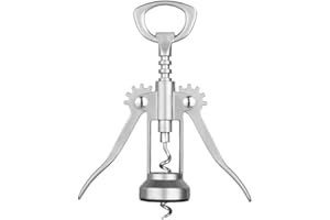 PARIS PRIX Secret de Gourmet - Tire Bouchon "Charles de Gaulle" 17cm Argent