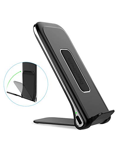DeepDream Fast Wireless Charger, Qi Ladestation für iPhone11/11 Pro/11 Pro Max/XS Max/XR/XS/X/8 Plus, 10W Fast Induktive Ladegerät für Samsung Galaxy S10/S10+/S10e/Note 9/S9/S9+/S8/S8+/Note 8/S7