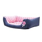 LvRao-Cuccia-per-Animali-Lavabile-Casette-per-Cani-Gatti-Rettangolare-Divano-Letto-Dellanimale-Domestico-Pink-45-40-12CM