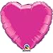 Produktbild partydiscount24 Ballonpost Liebe Valentinstag - Freie Motivwahl (Folienballon Herz - Pink Ø 45 cm)