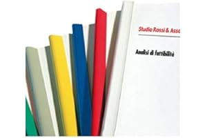 Fellowes Baguettes de Reliure Blanc Diamètre 16 mm 25 Pièces