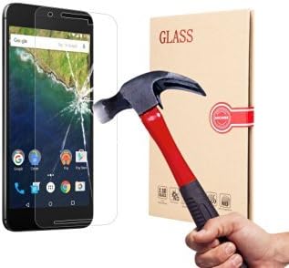BACAMA® Tempered Glass Screen Protector for Nexus 6P HD 0.3mm 9H Hardness Featuring Anti-Scratch, Anti-Fingerprint, Bubble Free