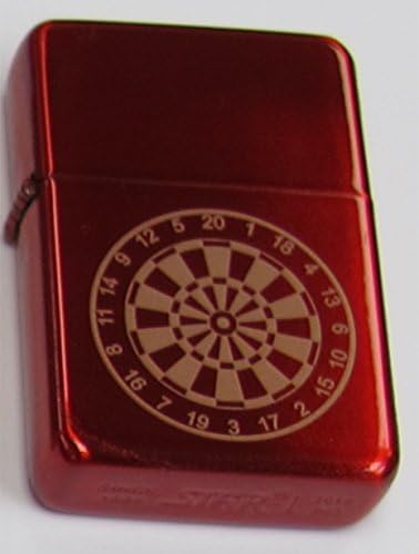 Lucy GRED DARTS DARTBOARD 17 PERSONALISED STAR PETROL LIGHTER IN GIFT TIN ENGRAVED FREE OF CHARGE