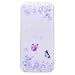 Produktbild Für Huawei Honor 9 Hülle , YIGA Mode blau Schmetterling Blume Transparent TPU Weich Fall Tasche Handytasche HandyFall Schutzhülle Silikon Handyhülle Schale Schutz Case für Huawei Honor 9 5.15"