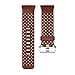 Price comparison product image YuStar Watchband, Fitness Tracker Accessoires New Replacment Genuine Leather Breathable Smart Watch Band Strap Bracelet For Fitbit Ionic Heart Rate Tracker (Brown)