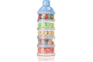 Felly Dozownik mleka w proszku, formuła do dozowania mleka w proszku na 4 warstwy, formuła dla niemowląt, pudełko na żywność dla niemowląt, przenośne pudełko na mleko i przekąski, podróże na świeżym powietrzu