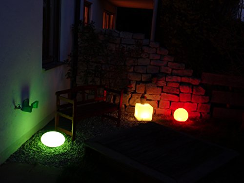 Telefunken Solar-Gartenleuchte – Ball (Dekoleuchte mit RGB Farbwechsel, schwimmfähig, riesiges Solarpanel mit 1,5W) Kugel - 11