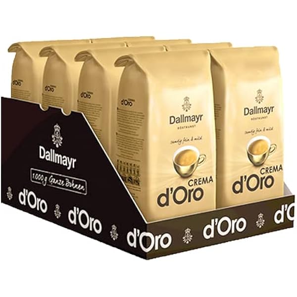 Dallmayr Crema d Oro Coffee, Whole Beans, 1000g : Amazon.de
