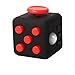 Produktbild HNBDWJ Widerstand gegen Angst multifunktionale Dekompression Rubik Würfel kleine tragbare Student White Collar Upset Reducer sechs Oberfläche Infinity Zipping Spielzeug ( Farbe : Black Red )
