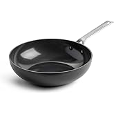 KitchenAid Alu Magn Wok Tava 28 cm Mat Siyah
