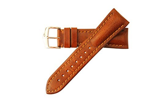 Hirsch Lucca Uhrenarmband Goldbraun 20 mm toskanisches Kalbsleder 04902070-2-20 Hirsch Lucca Uhrenarmband Goldbraun 20 mm toskanisches Kalbsleder 04902070-2-20