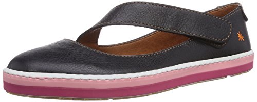 Art Ismile Strap, Women's Ballet Flats, Black, 7 UK