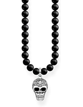 Thomas Sabo Damen-Ketten mit Anhänger & Anhänger 925 Sterlingsilber Kristall KE1706-704-11-L60