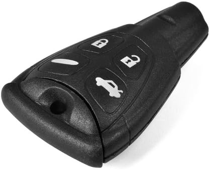 Replacement Remote Key Case Fob for SAAB 9-3 9-5 93 95 2009 Plus Smartkey Shell 4 Button