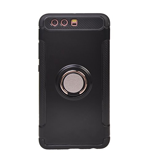 huawei p10 Funda COOLKE Doble Capa TPU PC Shockproof Anti-rasgu os tel fono caso protecci n C scara Cover de 360 Rotating Ring Grip Stand Holder para huawei p10 - Negro reviews huawei p10 Funda COOLKE Doble Capa TPU PC Shockproof Anti-rasgu os tel fono caso protecci n C scara Cover de 360 Rotating Ring Grip Stand Holder para huawei p10 - Negro
