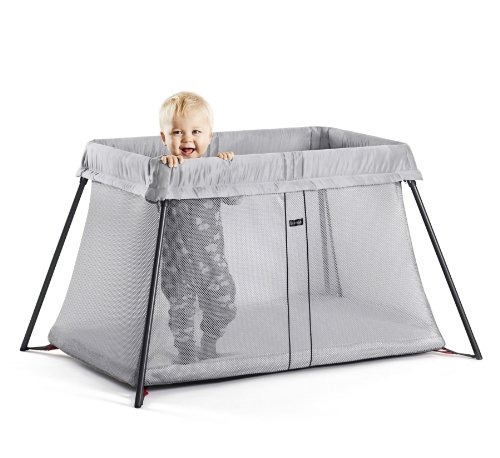 BabyBjörn Cuna de Viaje Light, Plata