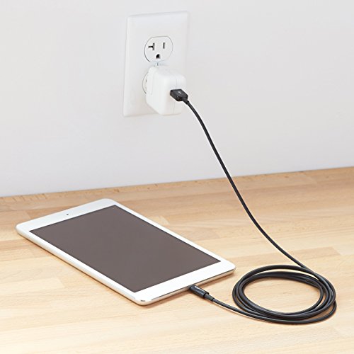 AmazonBasics Ladekabel Lightning auf USB, 1,8m, zertifiziert von Apple, 2 Stck, Schwarz - 5