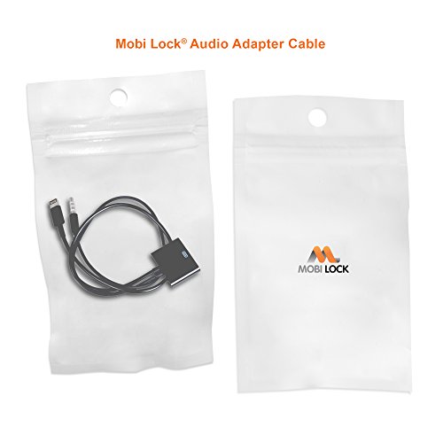 Cable base audio   Conector   Adaptador   Conversor Mobi Lock    30 Pins a 8 Pins para iPhone 7 Plus   7   6S Plus   6S   6 Plus   6   SE   5   5S   5C  iPad 4  iPad Air  iPad Mini  iPod Touch 5  iPod Nano 7 para estaciones de audio  carga y sincronizaci  n de dato