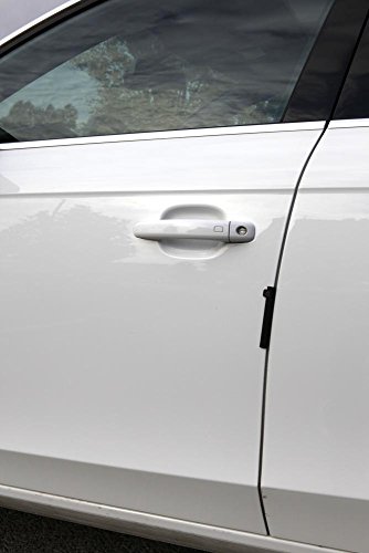 Rati r-stick® Türkantenschutz schwarz für 4 Türen, Türschutz, Türkantenschoner, Türschoner für Fahrer- und Beifahrerseite und hintere Türen - 3