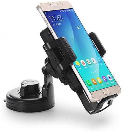 Wireless Car Charger, Hanende Qi Wireless Charging pad Vehicle Mounted for Samsung Galaxy S7 S7 Edge S6 S6 Edge Note5 S6 Edge Plus and Other Qi phones (black)