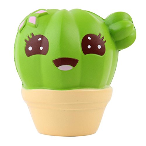 Preisvergleich Produktbild Rameng- Kaktus, Spielzeug Stress Kawaii Squishy Weich Spielzeug Druckminderer Geschenke für Kinder
